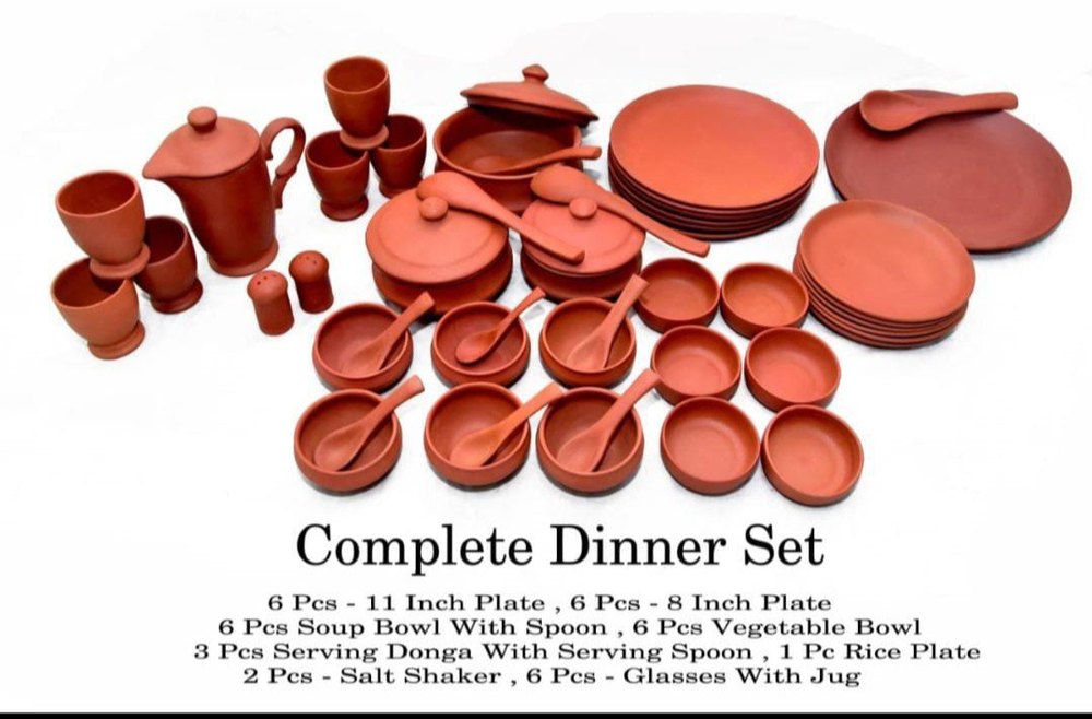 For Kitchen Round Clay Pot Set, For Home