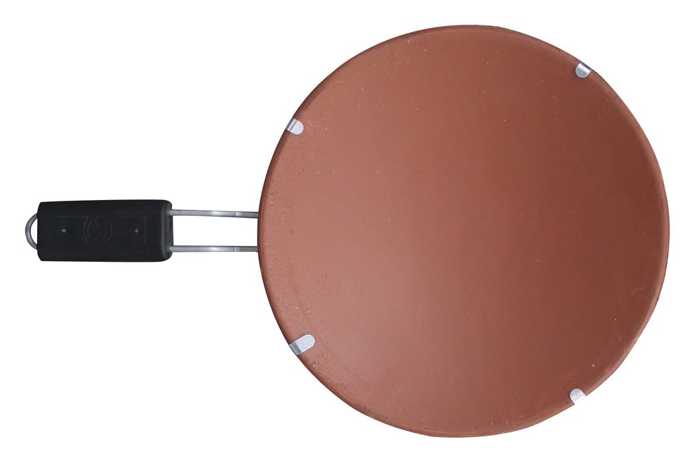 brown Gas Clay Tawa 9 Inches, For Home