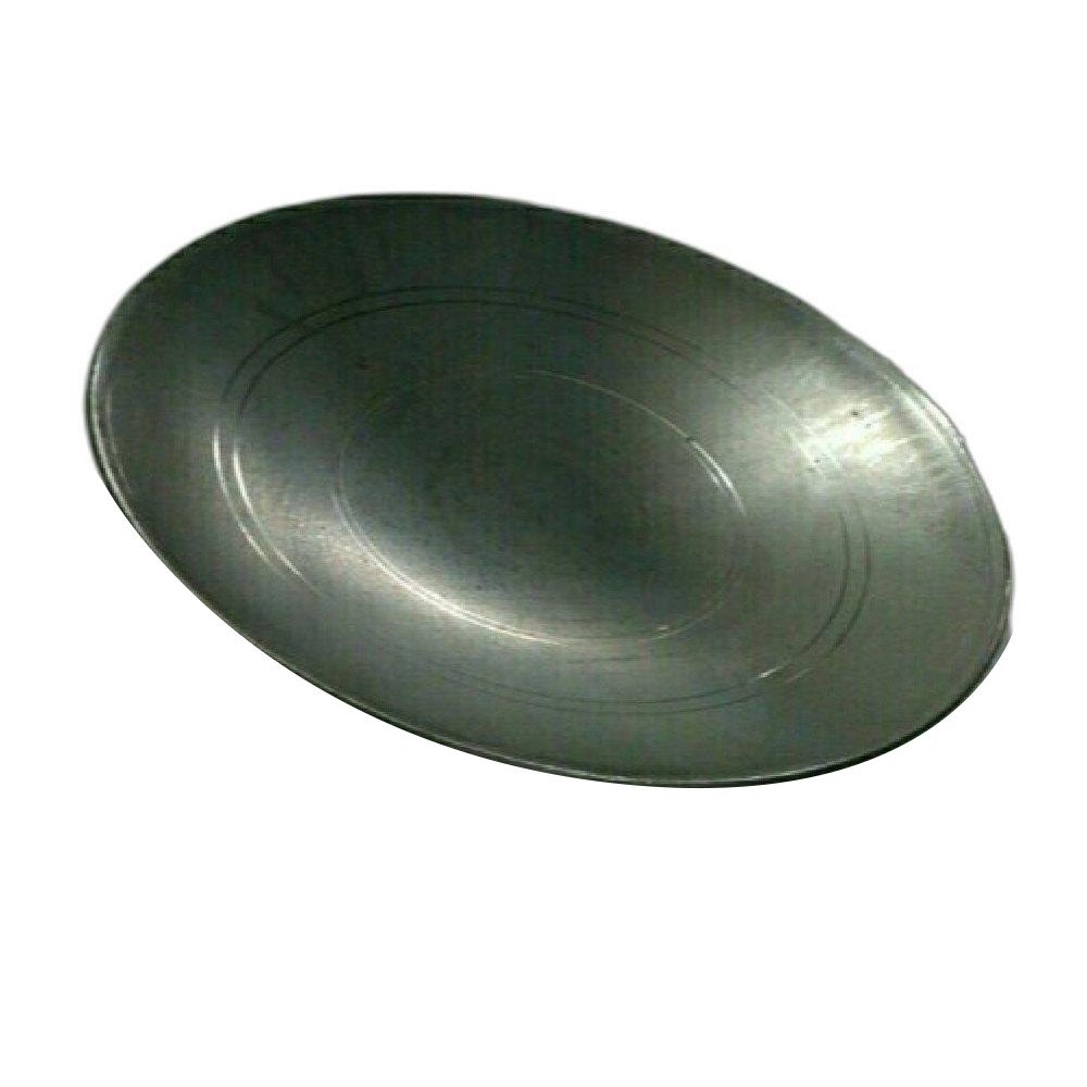 Black Gas Iron Round Tawa, For Tikki Making, Size: 14 Inch (d)