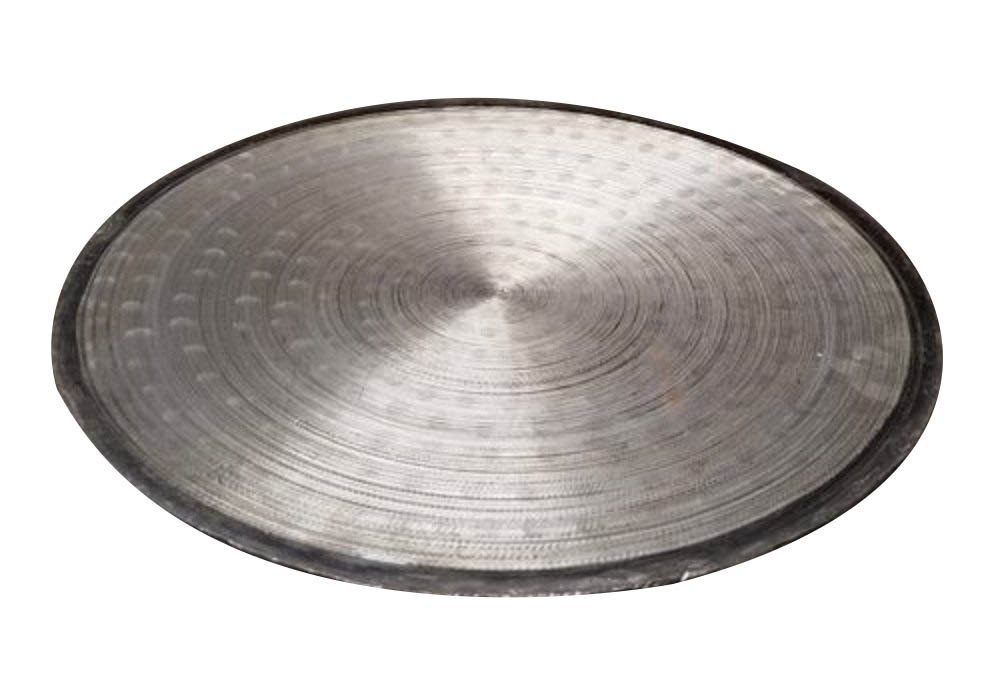Silver Coated Iron Tikki Round Tawa, For Cooking