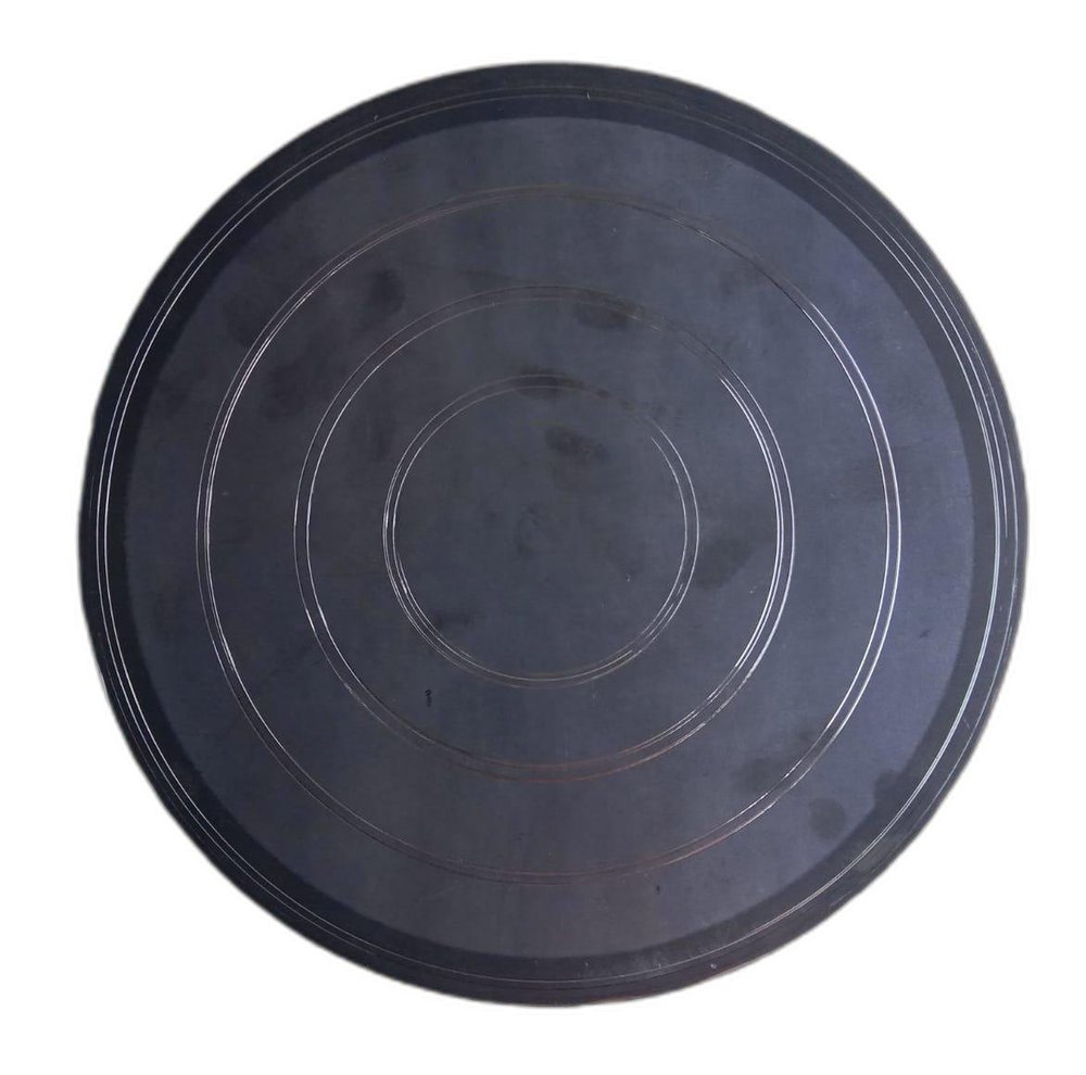 Black Gas 12inch Mild Steel Flat Tawa, For Home, Size: 12 Inch (dia)