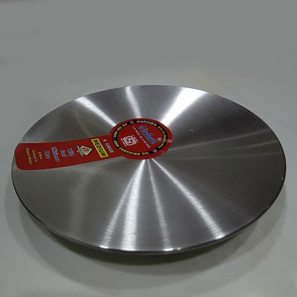 Silver Induction Vishal Aluminium Chapati Tawa, For Kichen, Size: 16 Inches