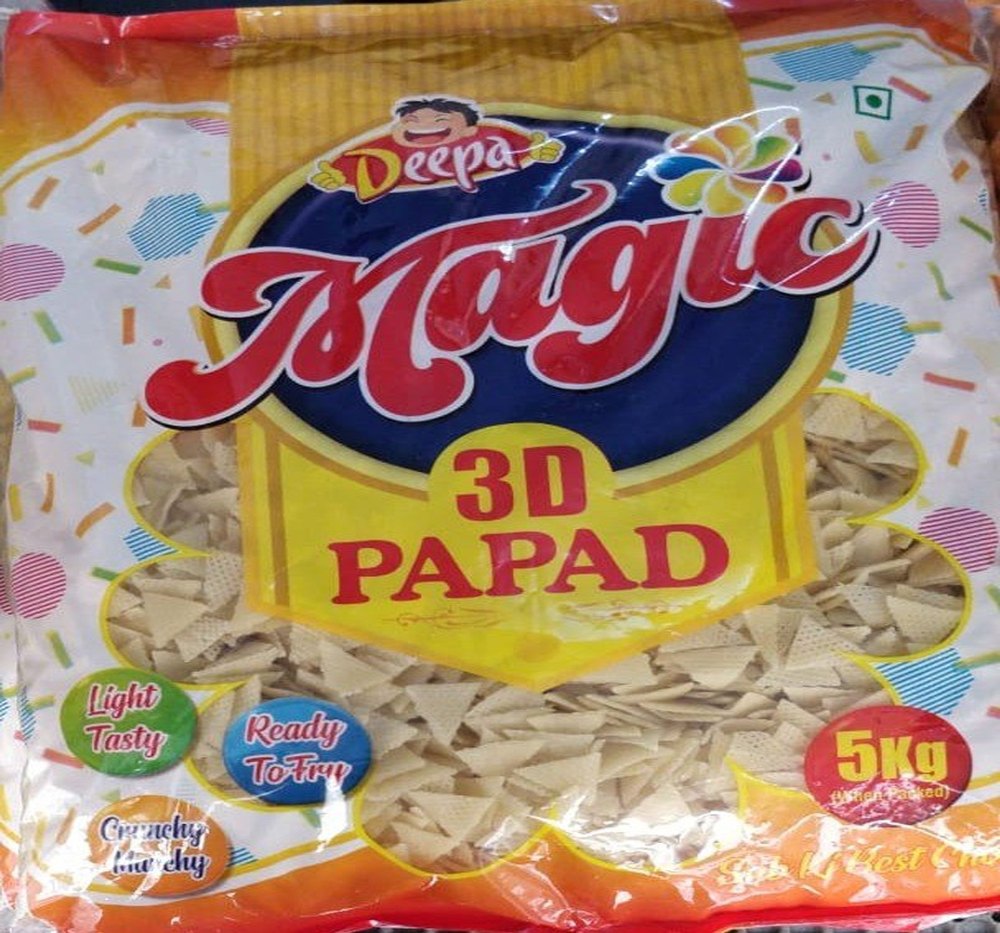 Deepa Magic Triangle 3D Papad