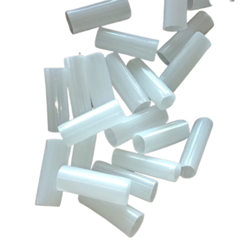 Soft Round 12 Mm White Plastic Stick