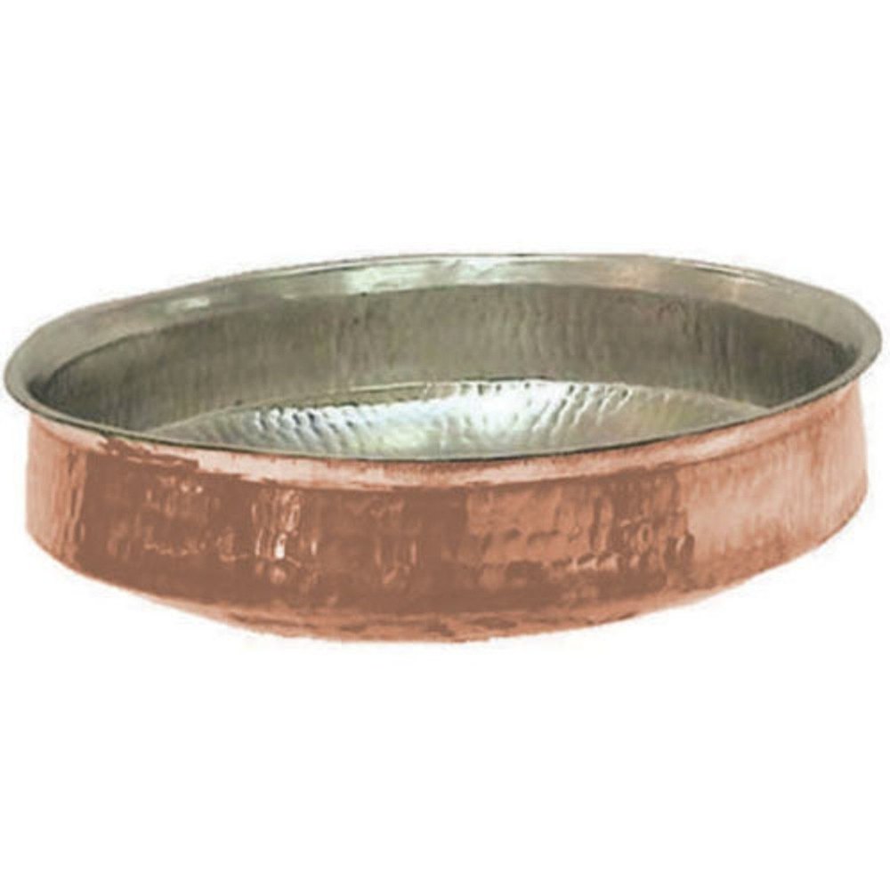 Round Copper Lagan, Capacity: 1 kg, Size: 16 Inch