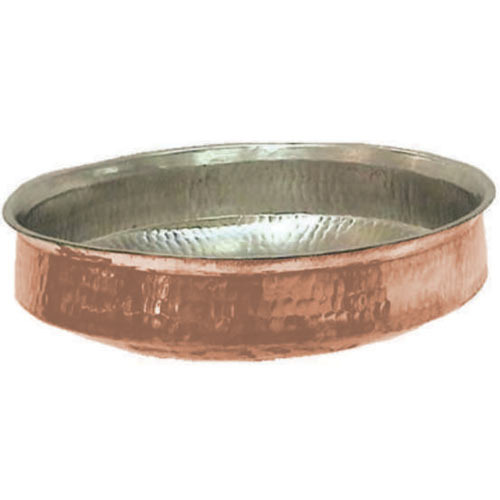 Round Copper Lagan, Size: 12 Inch To 24 Inch