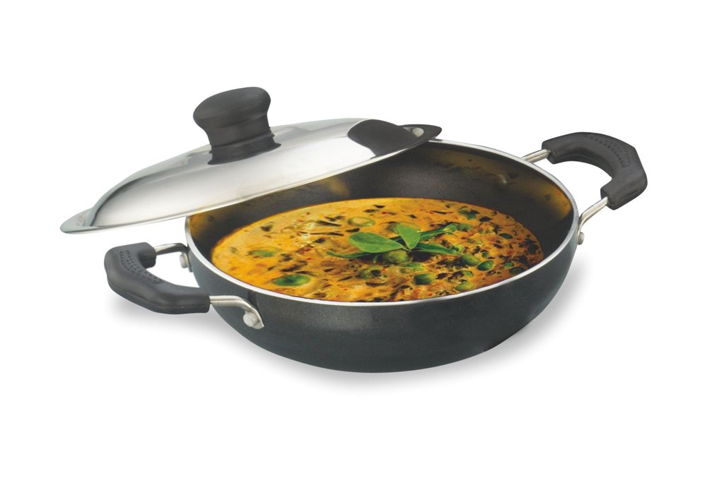 Sowbaghya Nonstick NS IB Kadai with SS Lid