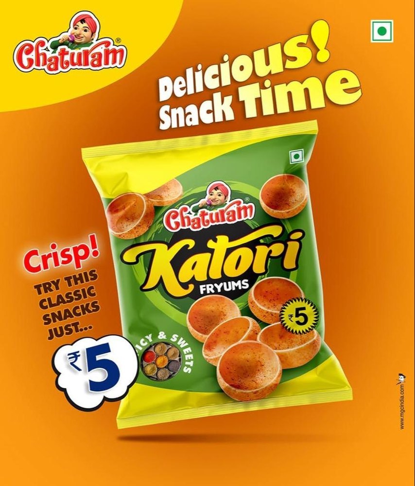 Snacks Chaturam KATORI FRYUMS, Packaging Size: 12PACKET img