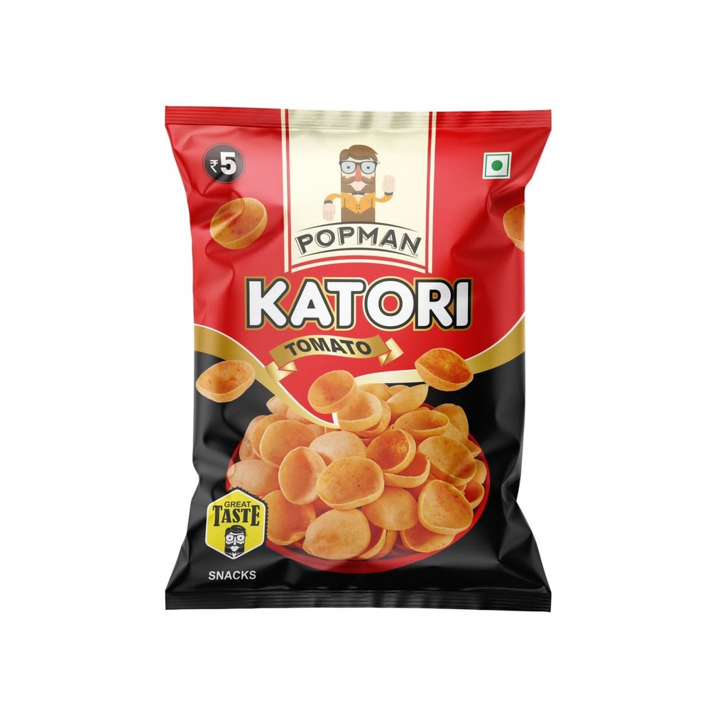 Popman Tomato Katori Snacks, Packaging Size: 12gm