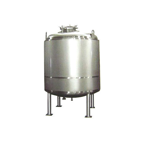 Silver Jacketed Sambar And Milk Vessel, Capacity: 100-500 L, Material Grade: Ss 304