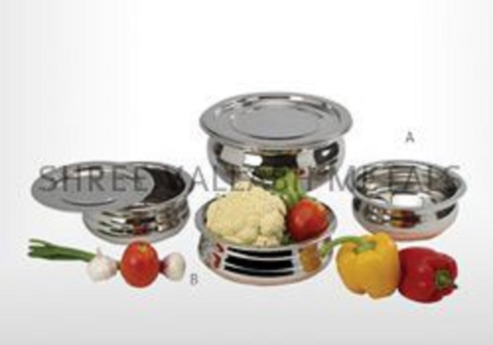 Mirror Polished Silver Hotel Cookware Set