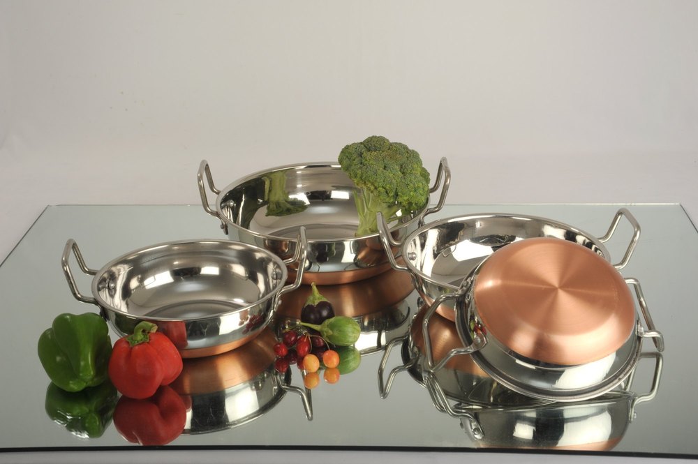 Copper Bottom Cookware Set, For Home img