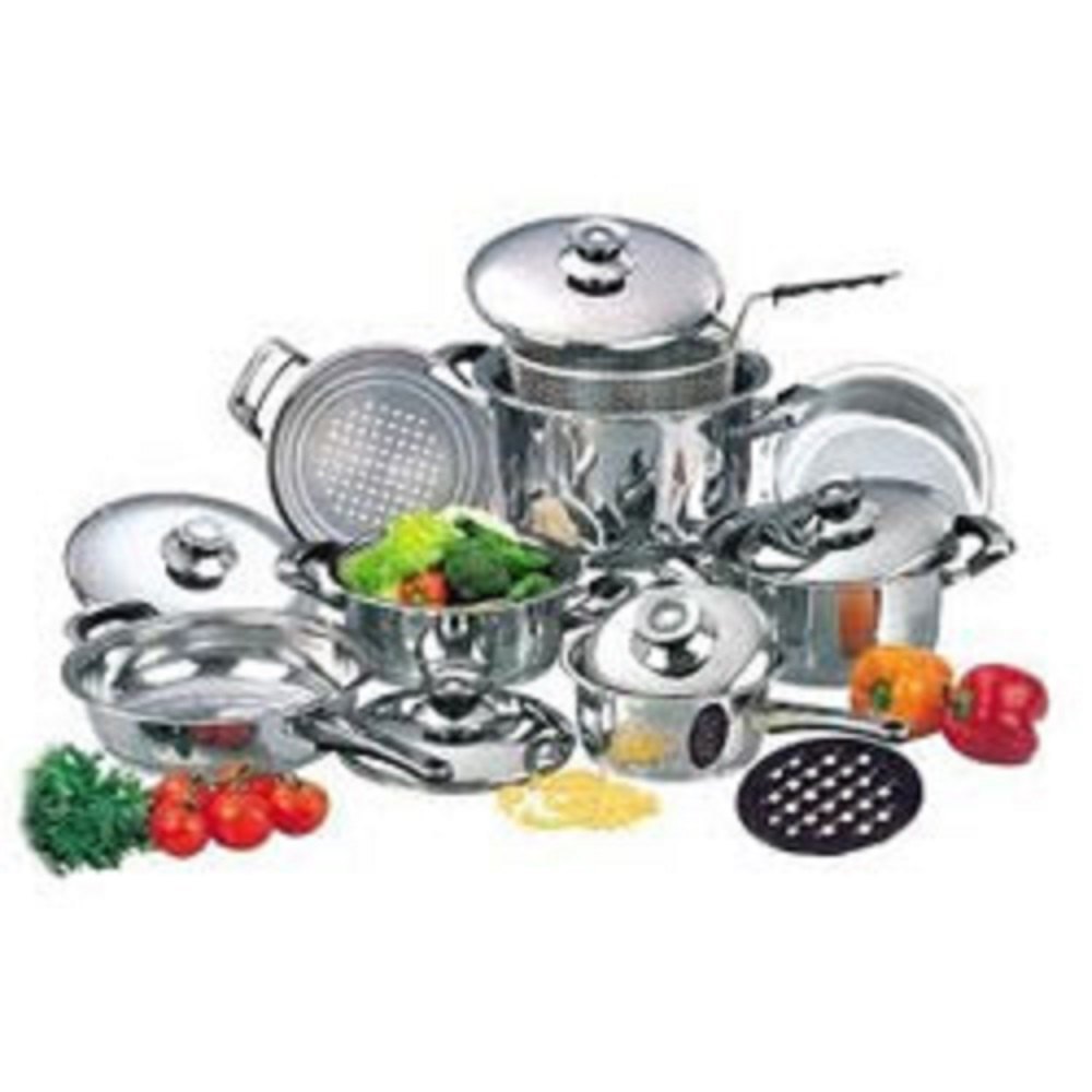 Polished Stainless Steel Cookware, For Kitchen