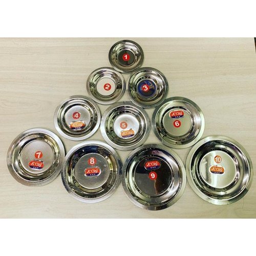 Round Stainless Steel Lid, For Stainless Steel Lids, Size: 1 To 11