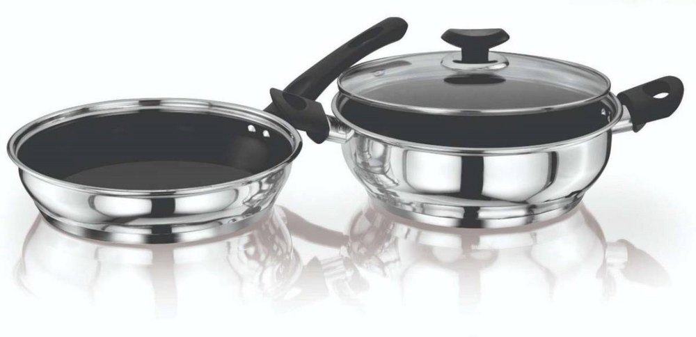Stainless Steel Non Stick Cookware, For Home, Size: 26, 26cm