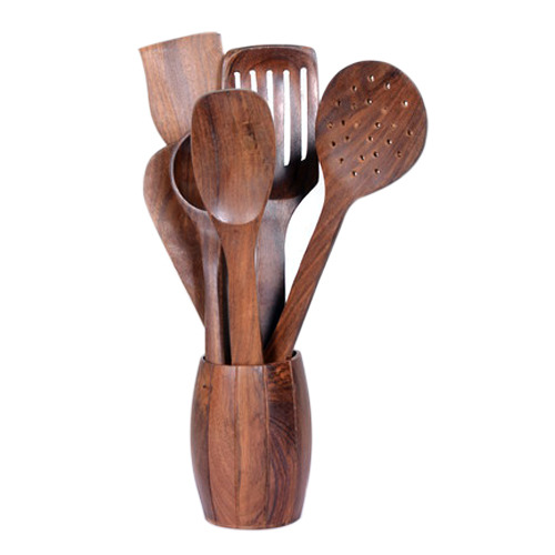 Natural Wooden Spatulas, For Foodsafe
