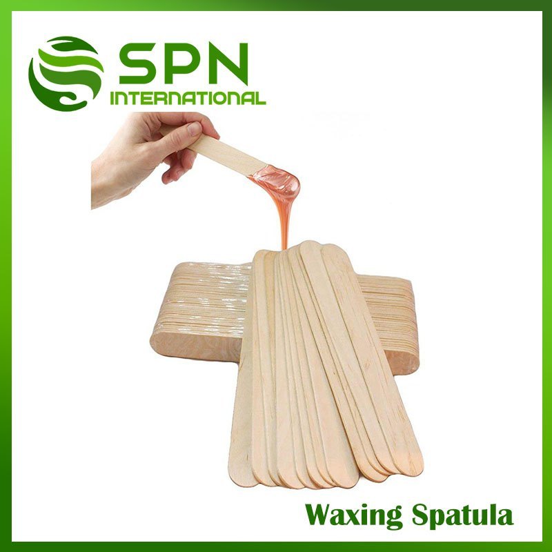 SPN 1 Disposable Wooden Waxing Spatulas, For Beauty Parlors