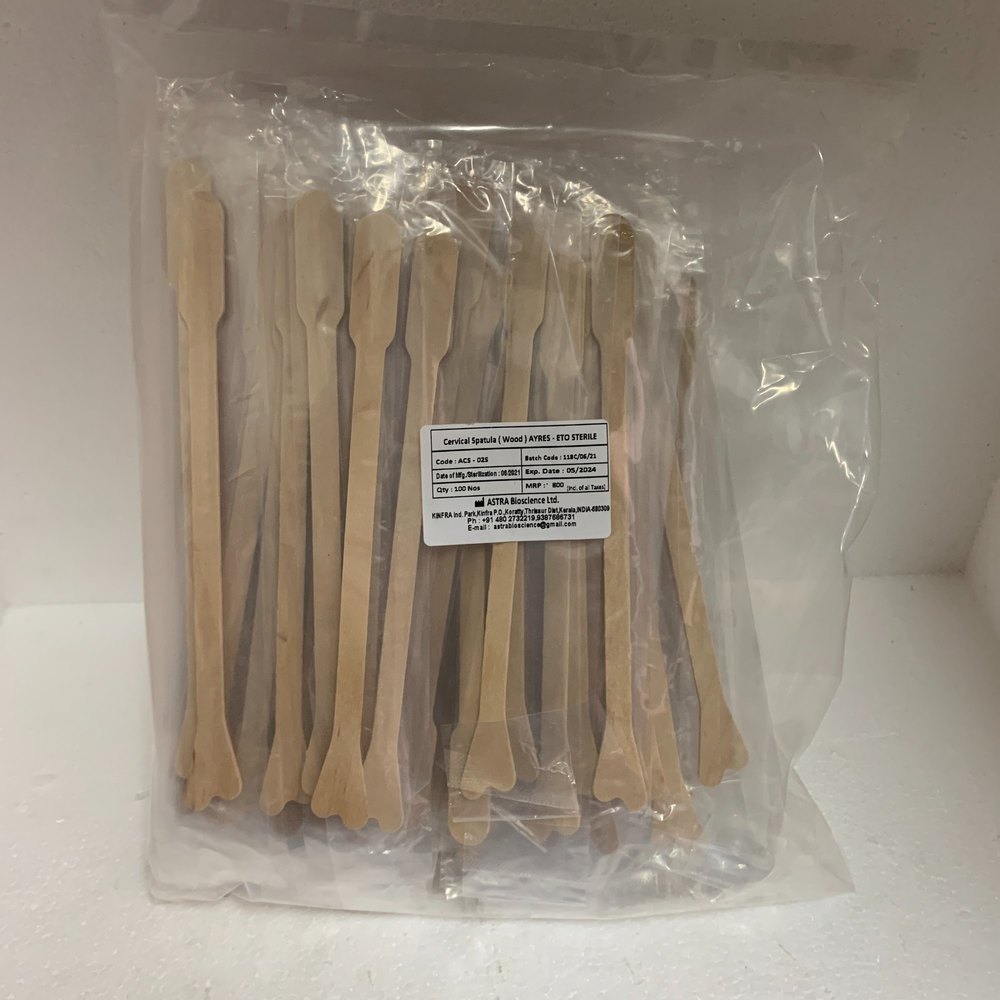 Wooden Cervical Spatula, For LABORATORY