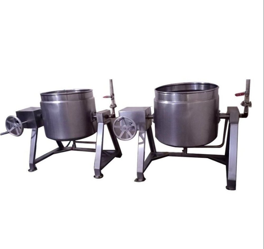 Stainless Steel Steam Cooking Plant, For Restaurant