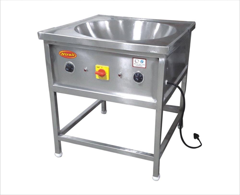 Unitech Stinless Steel 20 Lit. Induction Kadai (Fryer) Machine, For Frying, 4400w