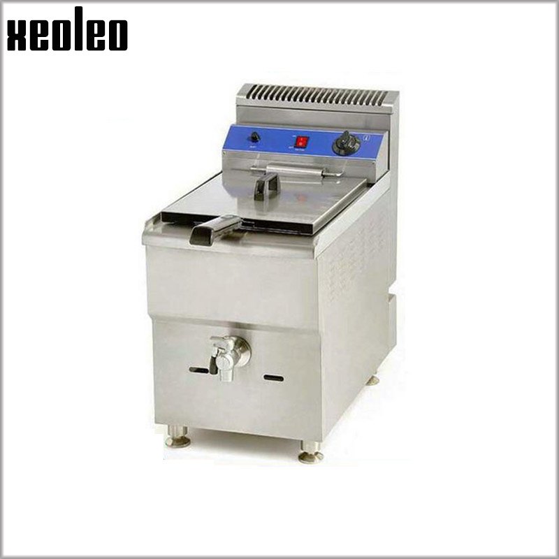Andrew James Gas Deep Fat Fryer with Auto-Cut