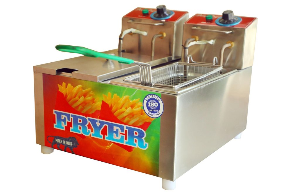 Rectangular SS Kitchen Fryer, For Restaurant