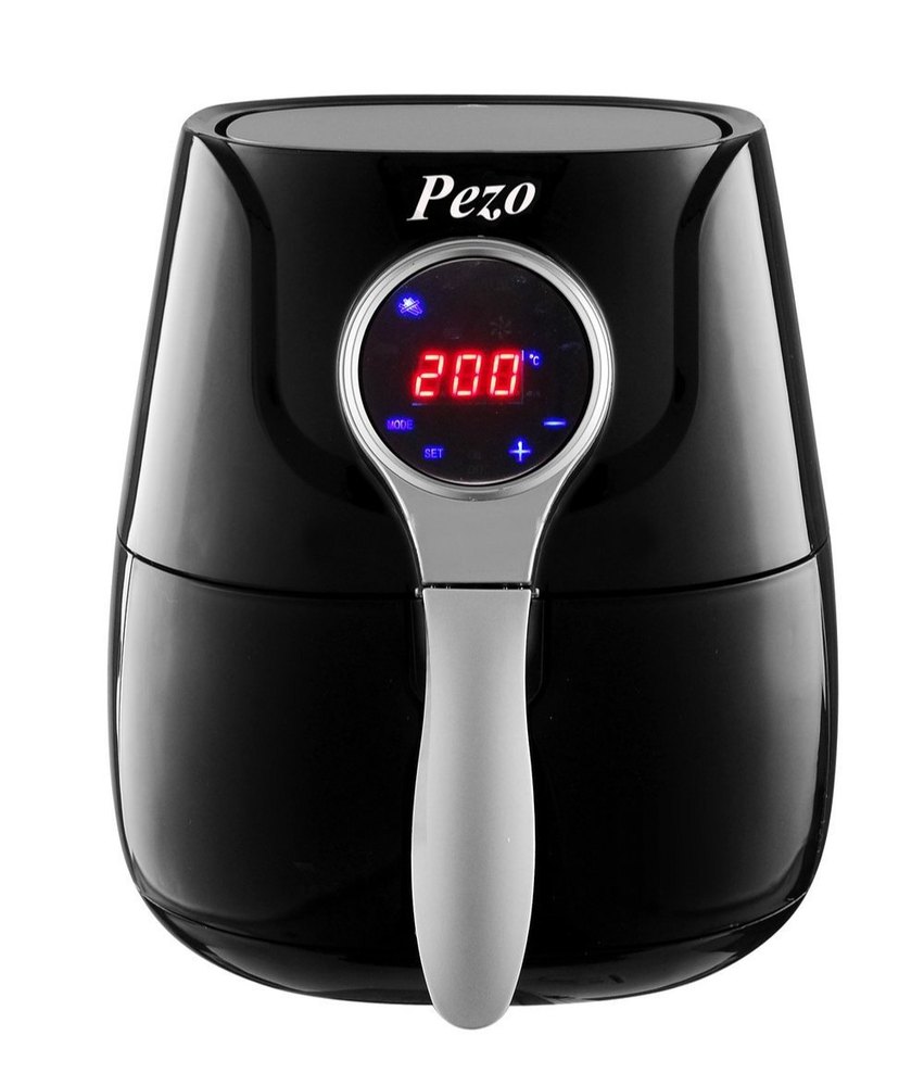 Pezo 2.5 Liters Air Fryer With LED Display And Rapid Air Technology, Multicolour Air Fryer (2.5 L)