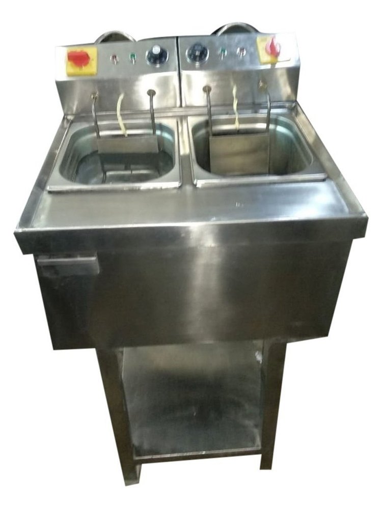 SS Twin Tank Fryer, For Hotel