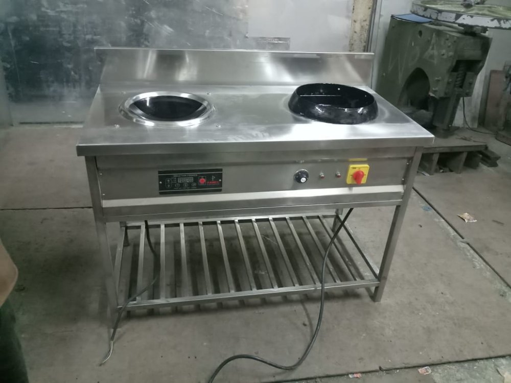 SS StainleSS Steel Electric Induction With Deep Fryer