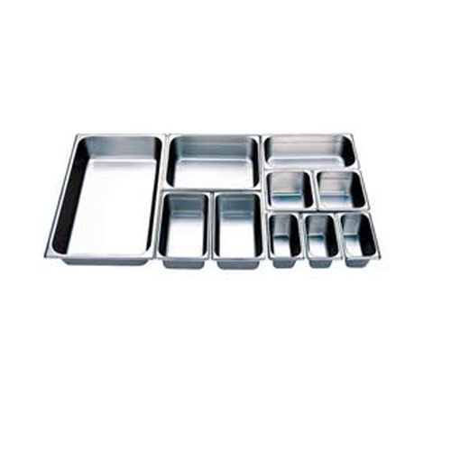 Stainless Steel GN Pans, Usage: Hotel/Restaurant