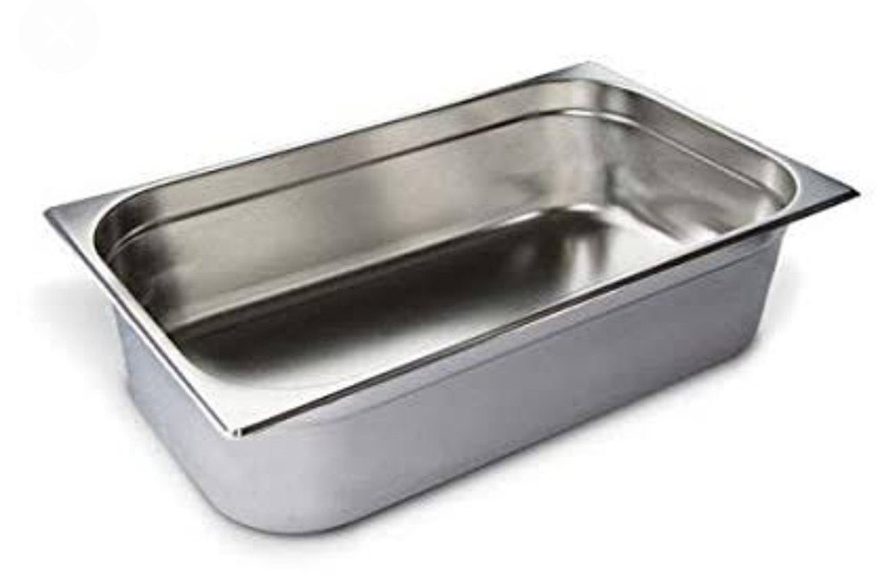 in Stainless Steel Gn Pan, For Restaurant, Rectangle