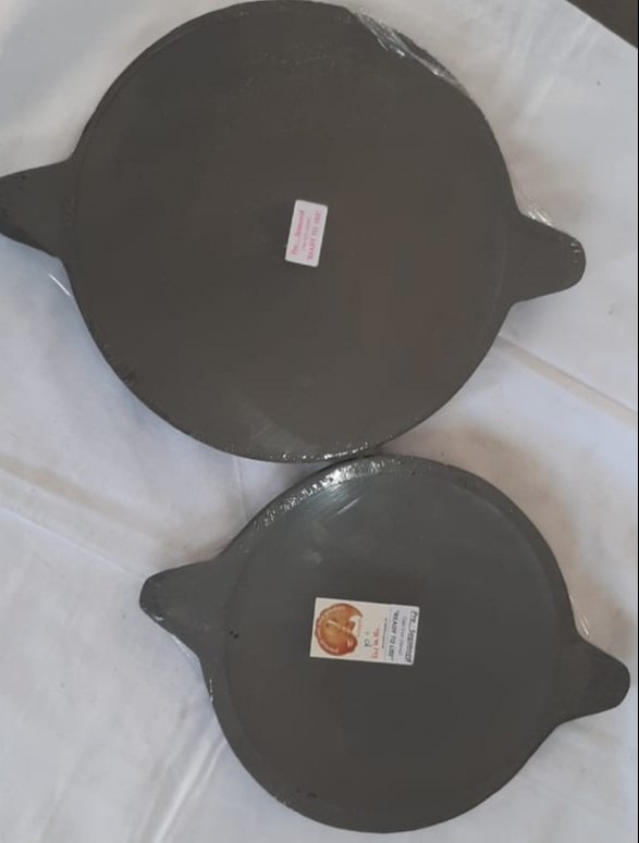 Black Annam 12 Cast Iron Dosa Plate, For Cooking
