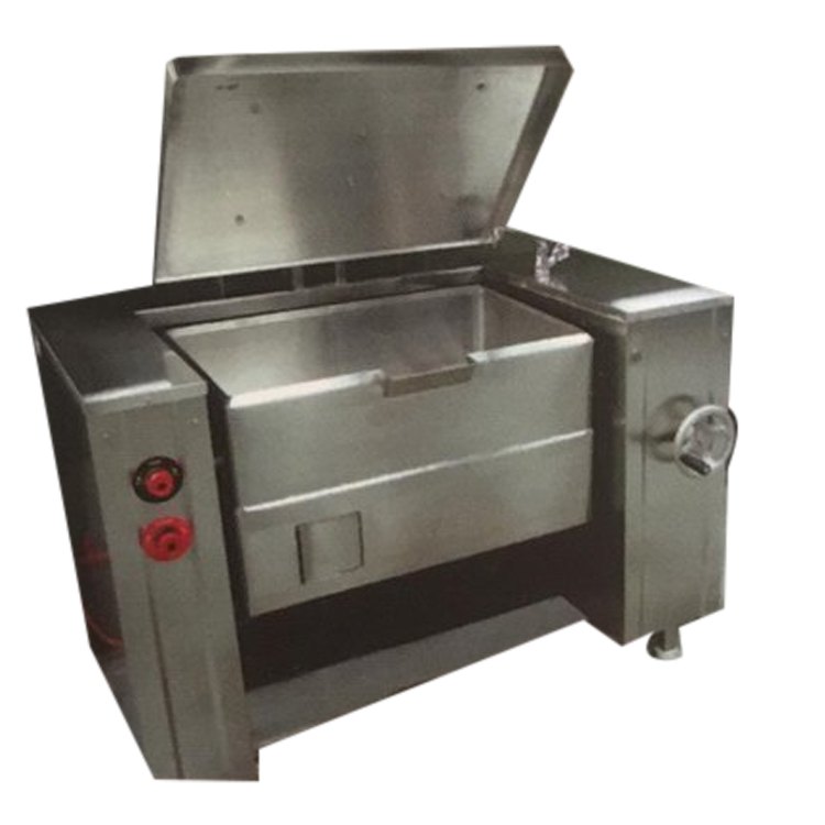 Elegant Equipments Stainless Steel Tilting Pan, Rectangular, Capacity: 50 L img