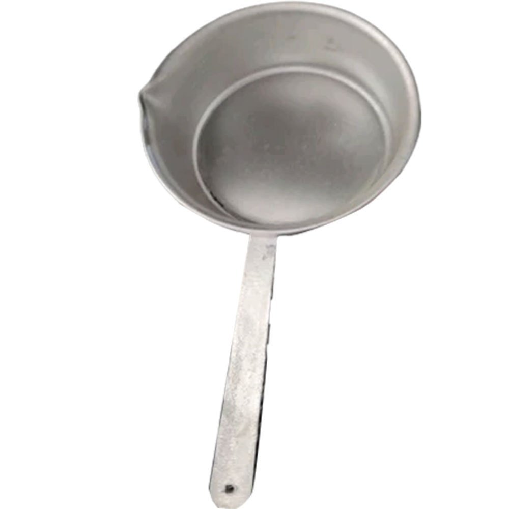 Silver Aluminium Deep Fry Pan, For Kitchen, Capacity: 1.2L