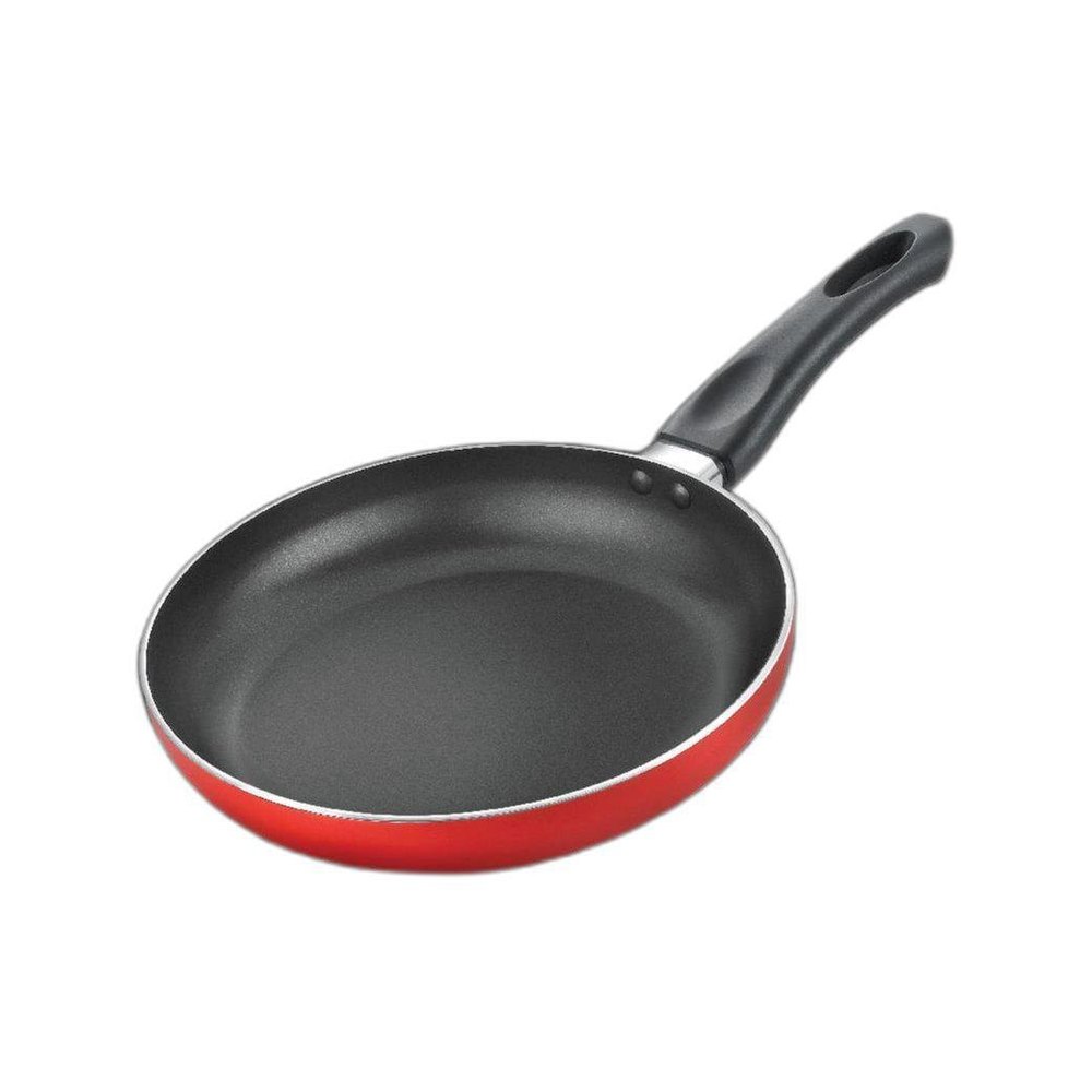 Black Aluminium TTK Prestige Judge Deluxe Fry Pan 20 cm, For Kitchen