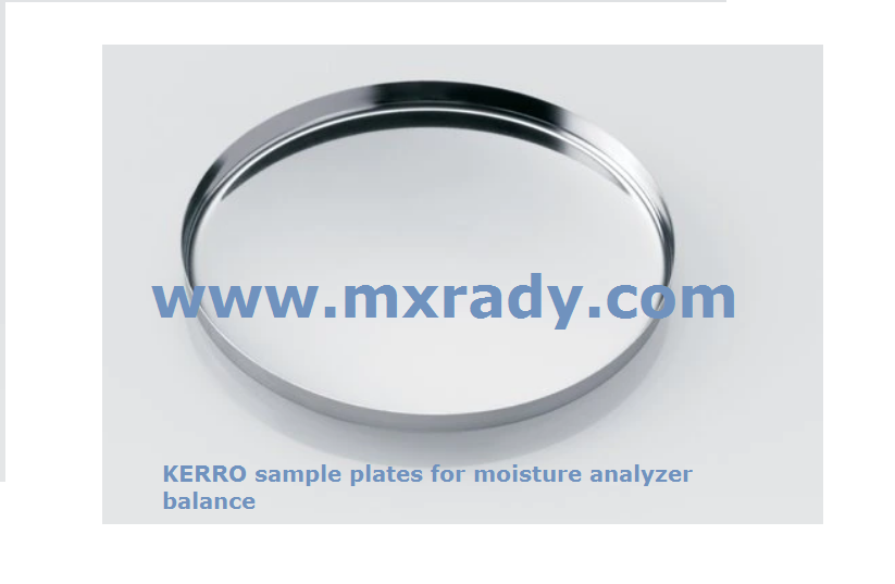 Silver KERRO Aluminium Moisture Analyser Sample Pan Spare, Round