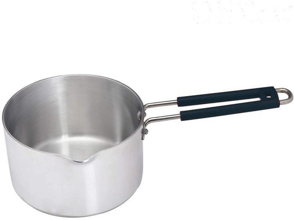 Silver KKM Aluminium Milk Pan, Capacity: 2L, 180 mm
