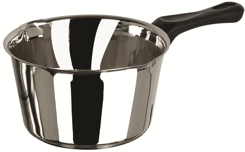 Silver Stainless Steel Milk Pan, For Home