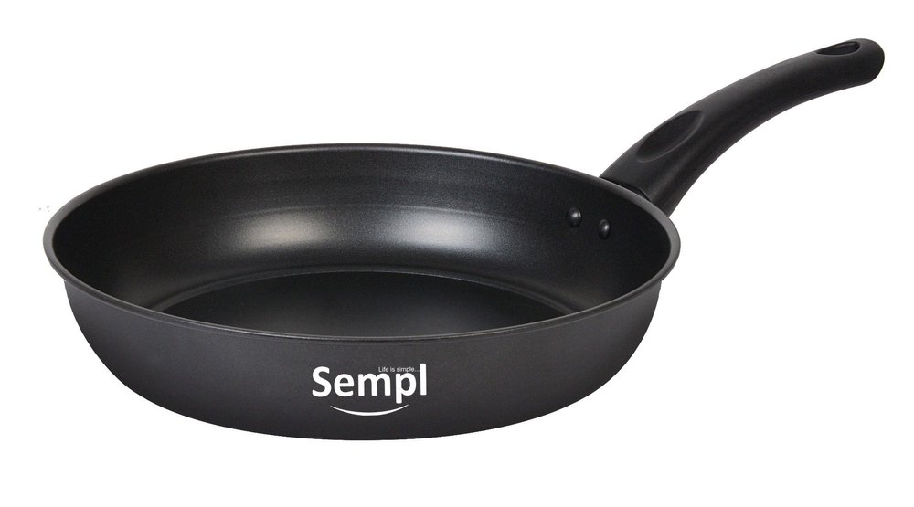 ETHICAL Black Fry Pan In Cast Iron, Round, Capacity: 2 Liter