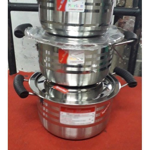 Ss Stainless steel stewpan, for Hotel/Restaurant