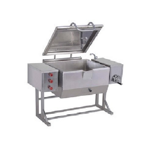 Silver Tilting Frying Pan- Electric And Gas, For Restaurant