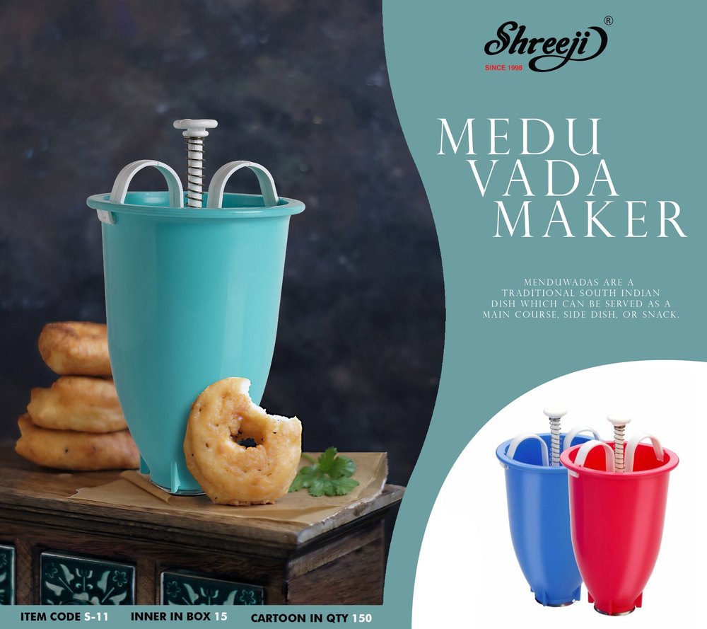 Shreeji Plastic Medu Vada Maker, For Home & Kitchen