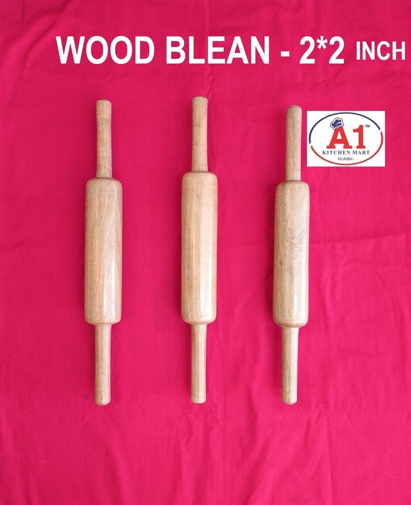 Brown Wooden Rolling Pin, For Kitchen, Size: 2*2