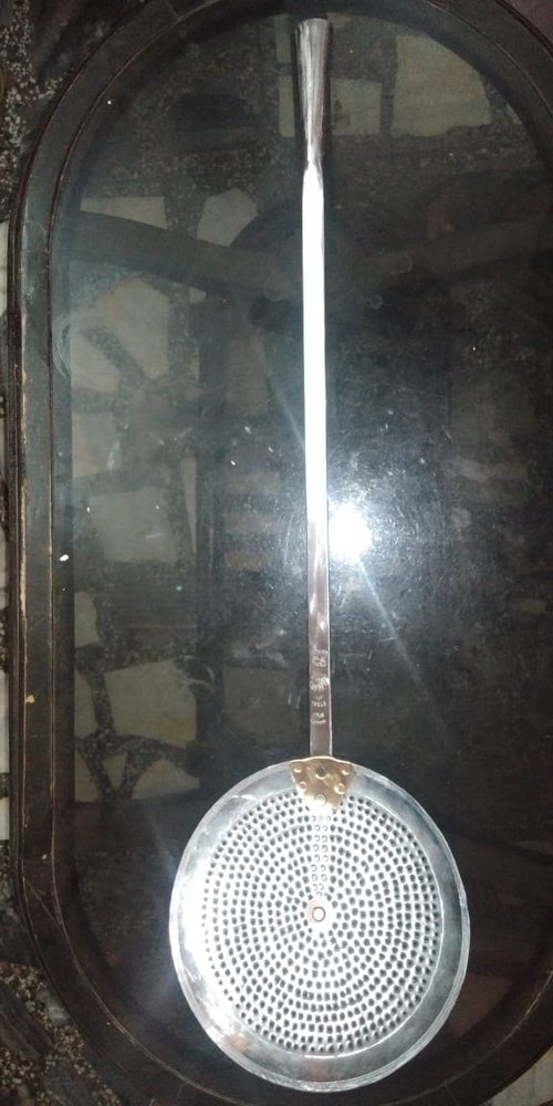 Silver Stainless Steel SS Bakhar Jhara, For Kitchen