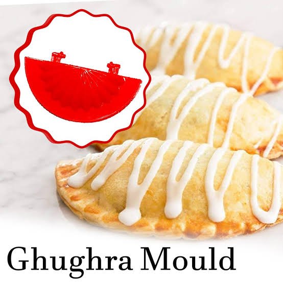 red Plastic Ghughara Mould, For Gujiya Maker