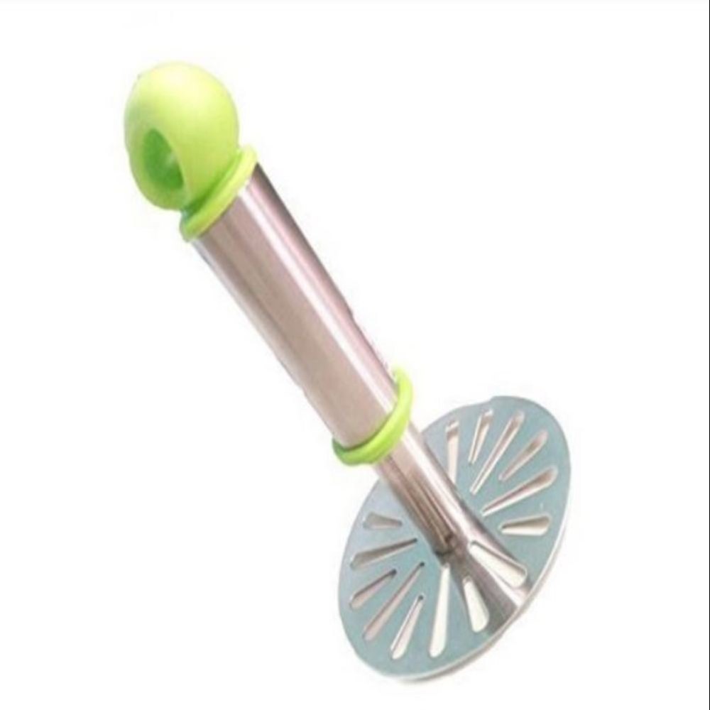 Vegetable Potato Masher Stainless Steel Smesher Pav Bhaji Meshes (multi Color) img