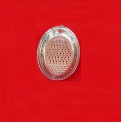 Silver Steel Forum Oval SS Steel Grater Small