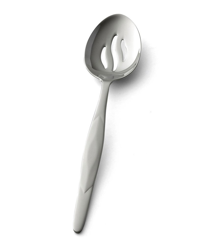 Silver Slotted Serving Spoon