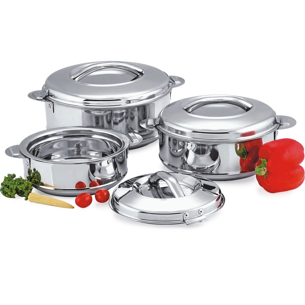 Steam S.S. Hot Pot Gift Set, For Home, Capacity (In Litres.): 1000ml