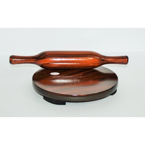 Brown Modern Wooden Chakla Belan, Packaging Type: Carton Box, Size: 9-10 Inch